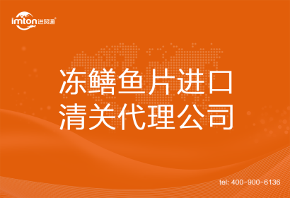 凍鱔魚片進口清關(guān)代理公司