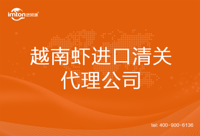 越南蝦進口清關代理公司