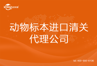 動物標(biāo)本進(jìn)口清關(guān)代理公司
